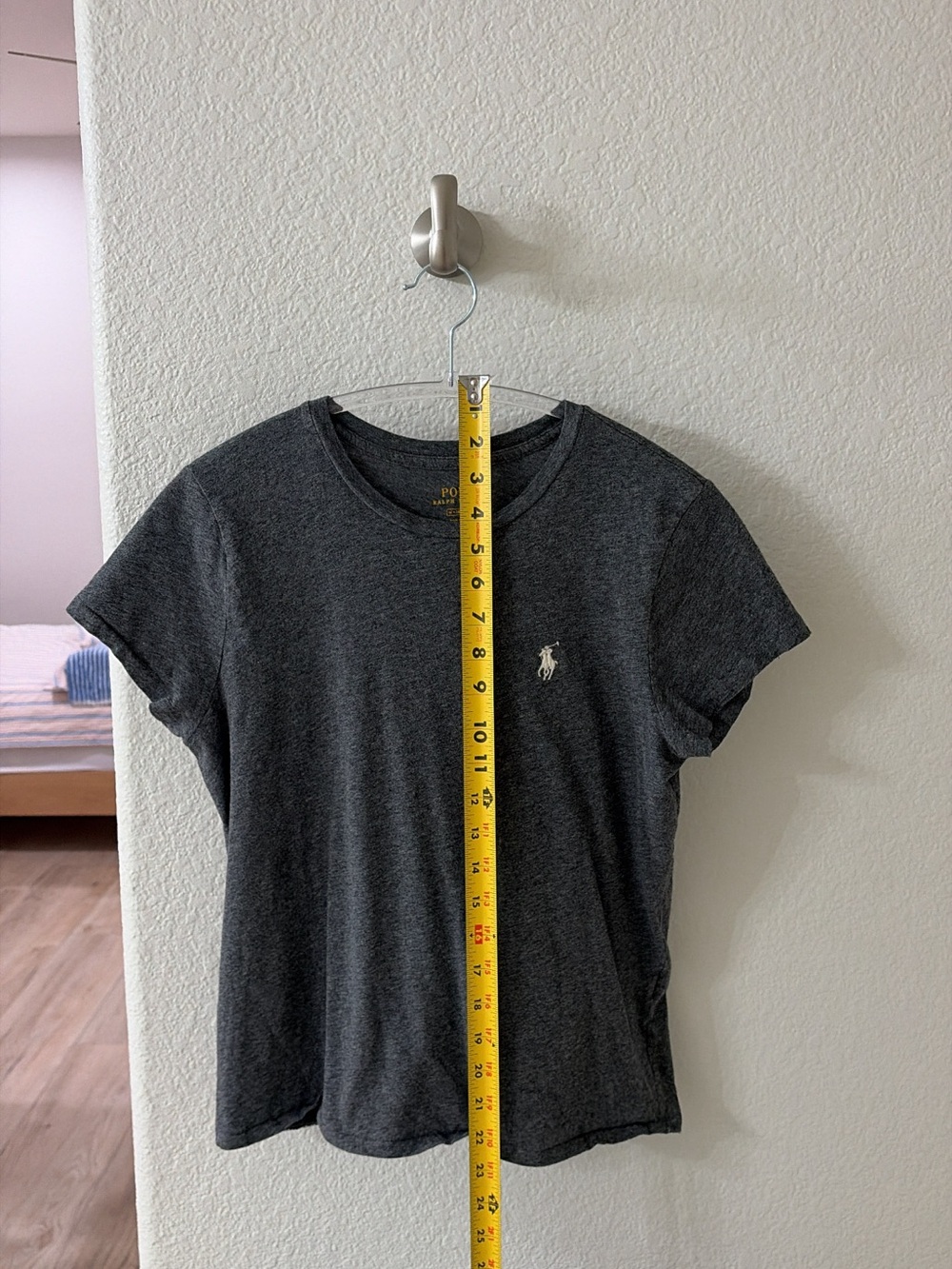 Polo Ralph Lauren Heather Gray Crewneck T-Shirt – Size M